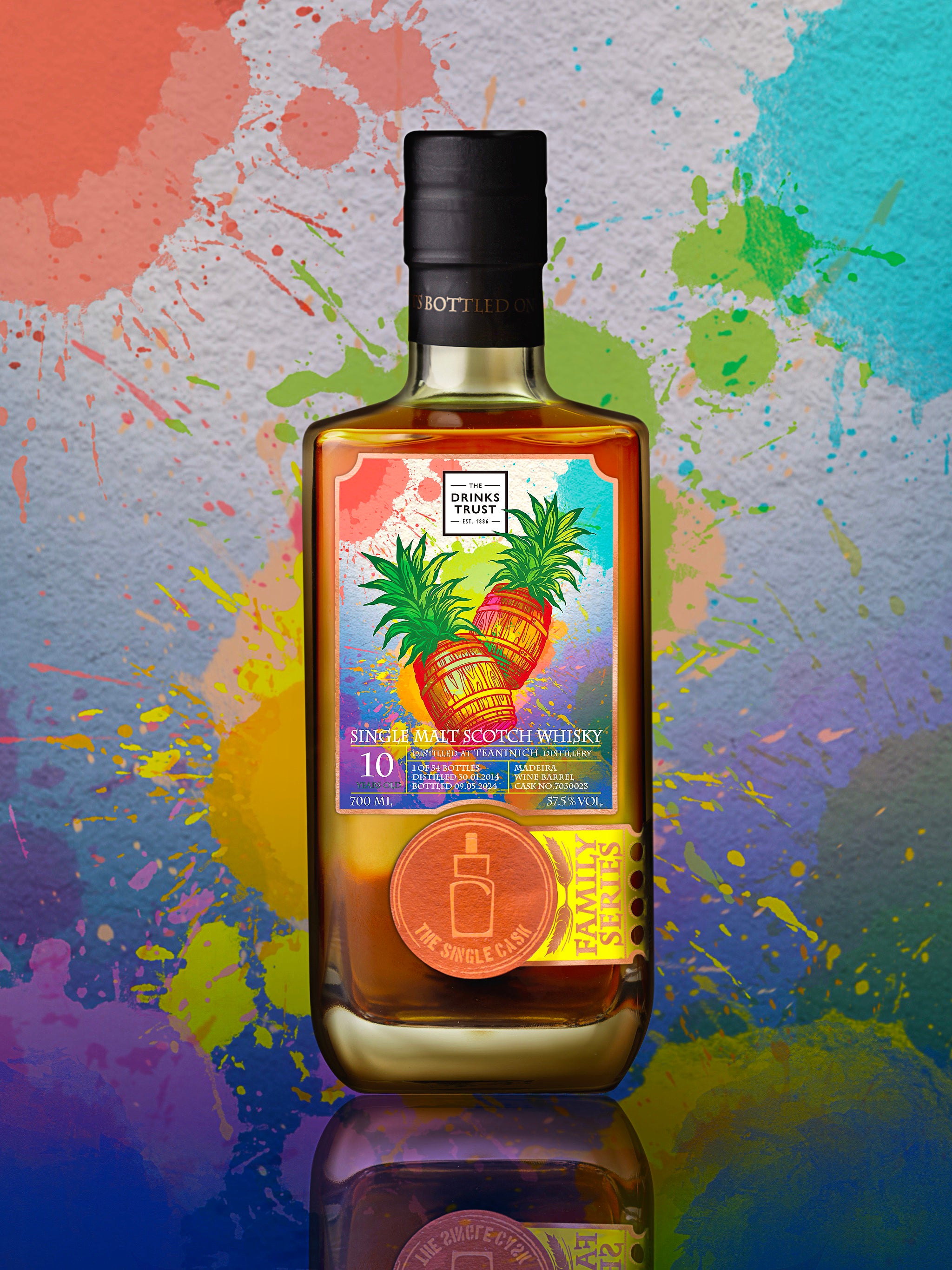 The Drinks Trust: Teaninich 10 Year Old Highland Whisky (Cask 7030023)