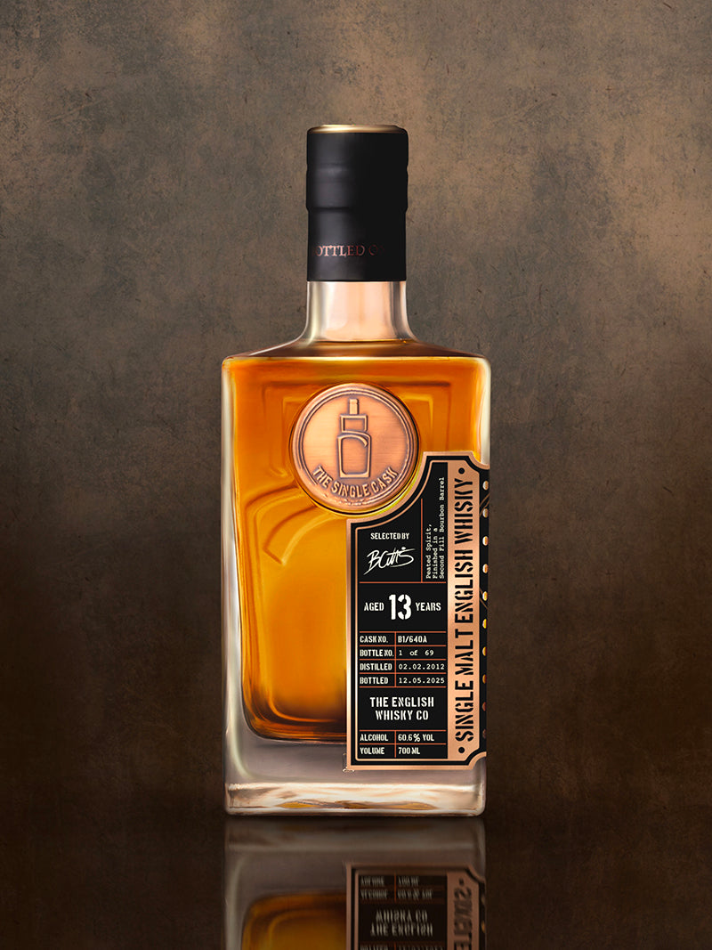 The English Whisky Co 13 year old whisky (cask B1/640A)