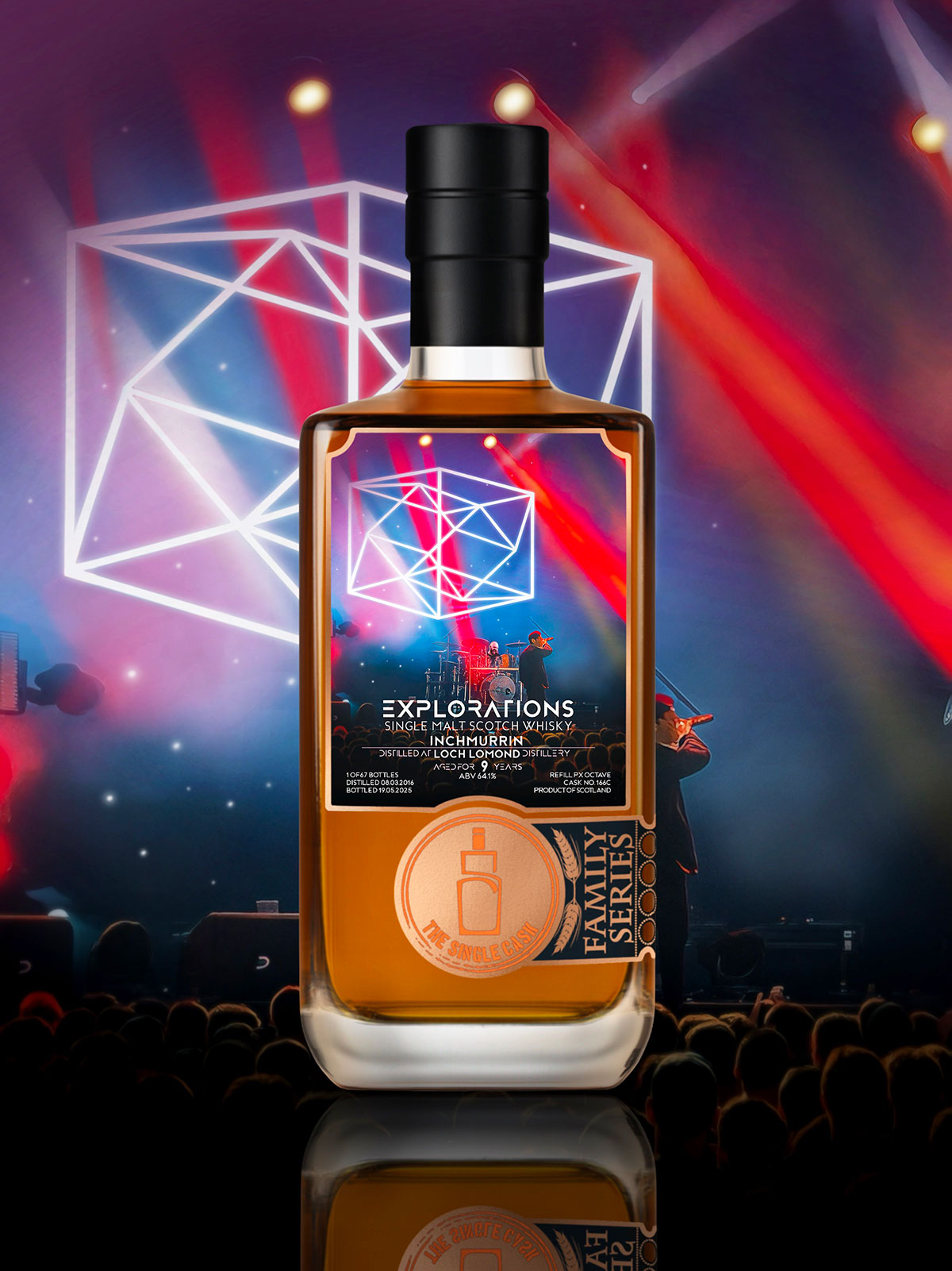 Inchmurrin 9 year old whisky (cask 166C)
