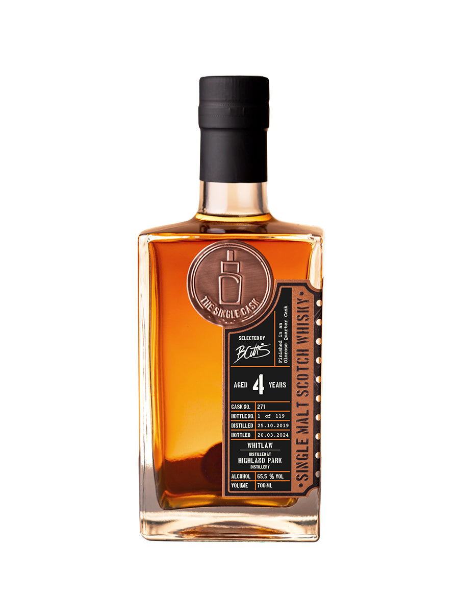 Whitlaw 4 year old whisky (cask 271)