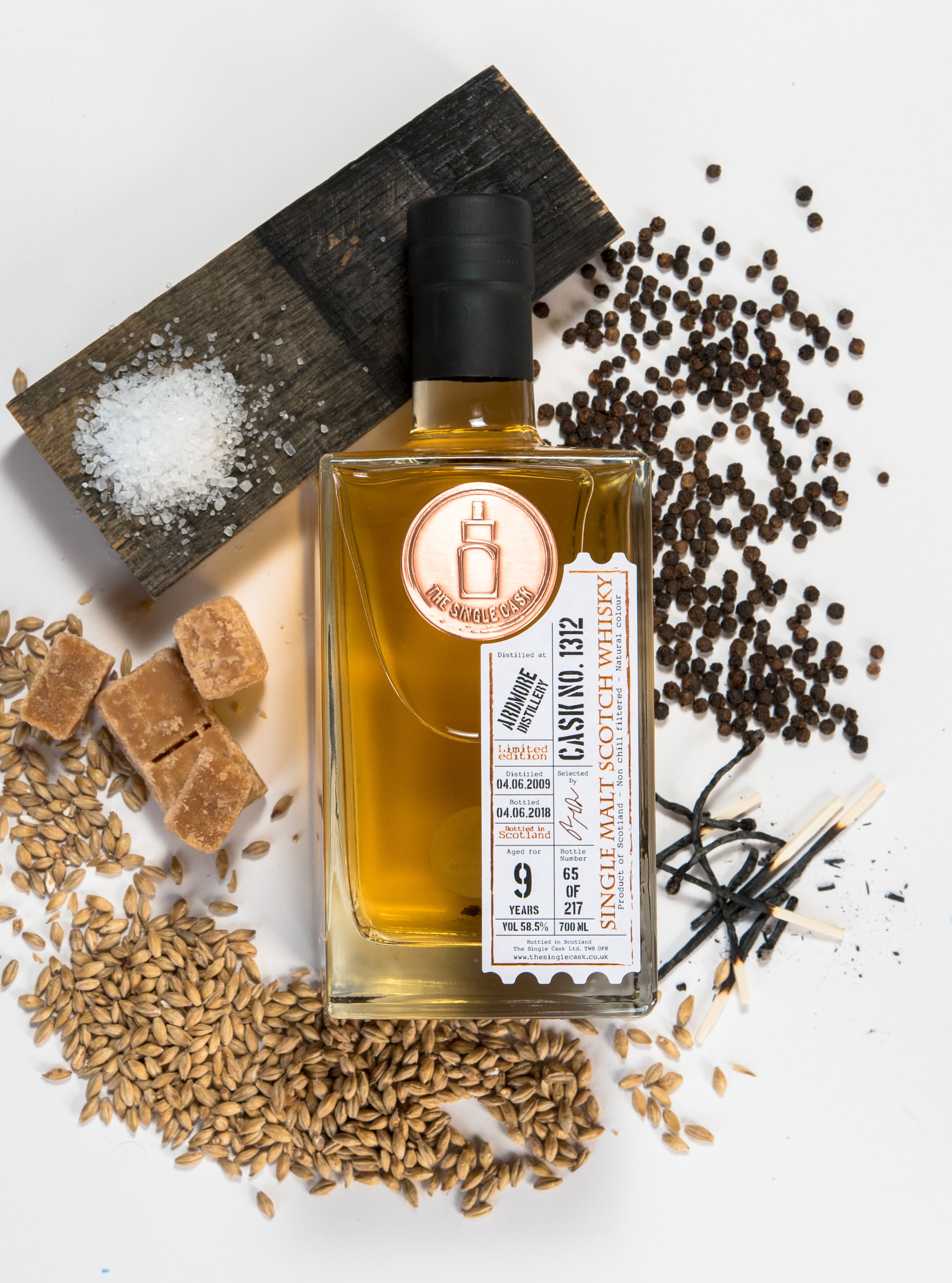 Ardmore 9 Year Old Highland Whisky (cask 1312)