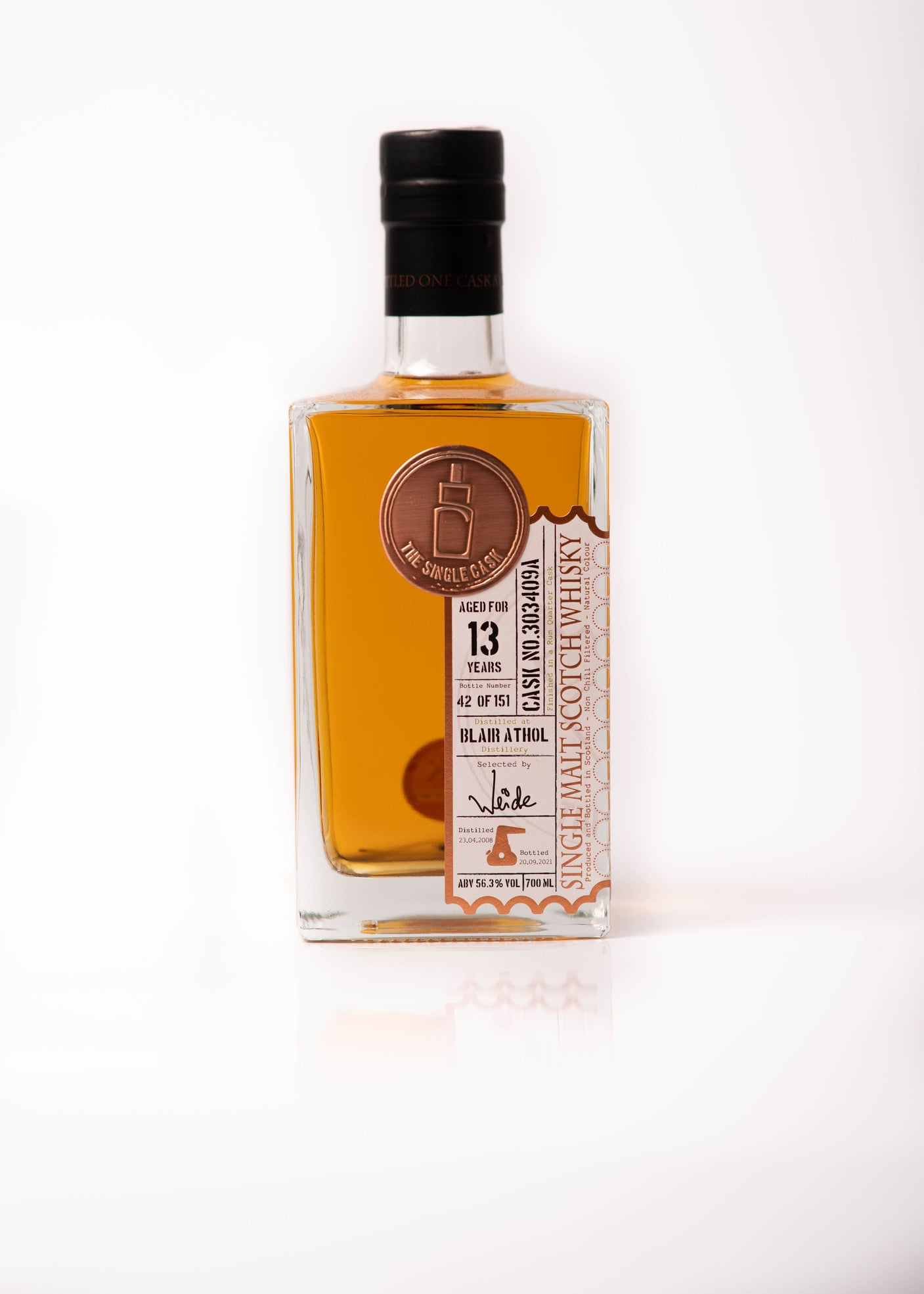 Blair Athol 13 years old single cask scotch whisky from The Single Cask