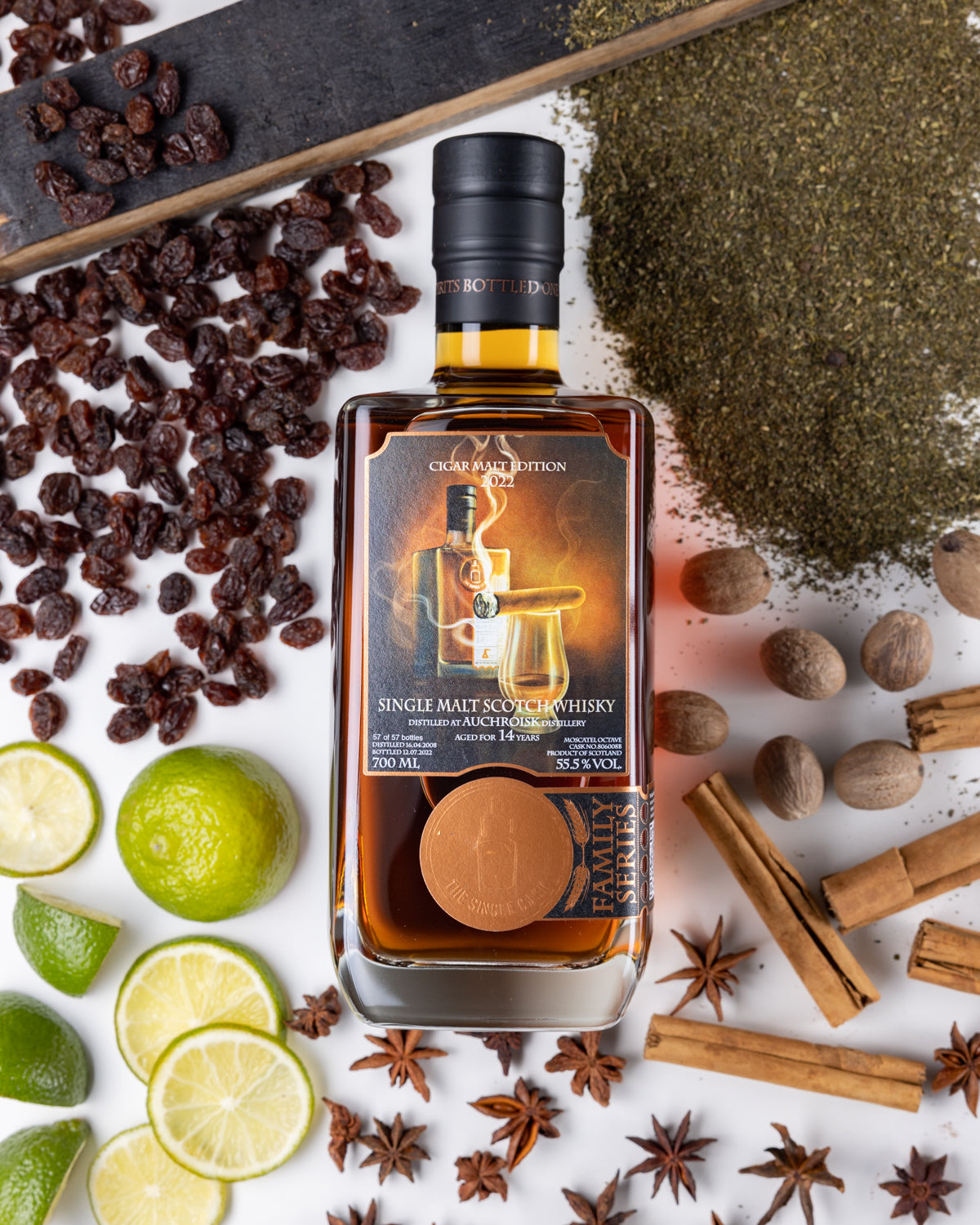 Auchroisk cigar malt, cigar malt whisky, whisky for cigar, whisky cigar pairing