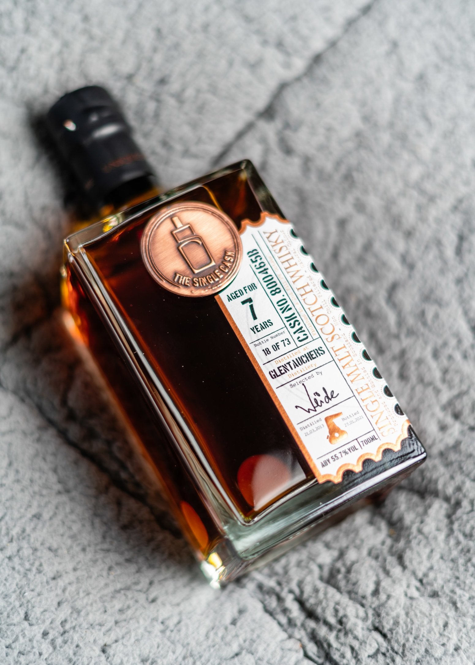 Glentauchers 7 years old scotch whisky by The Single Cask independent bottler