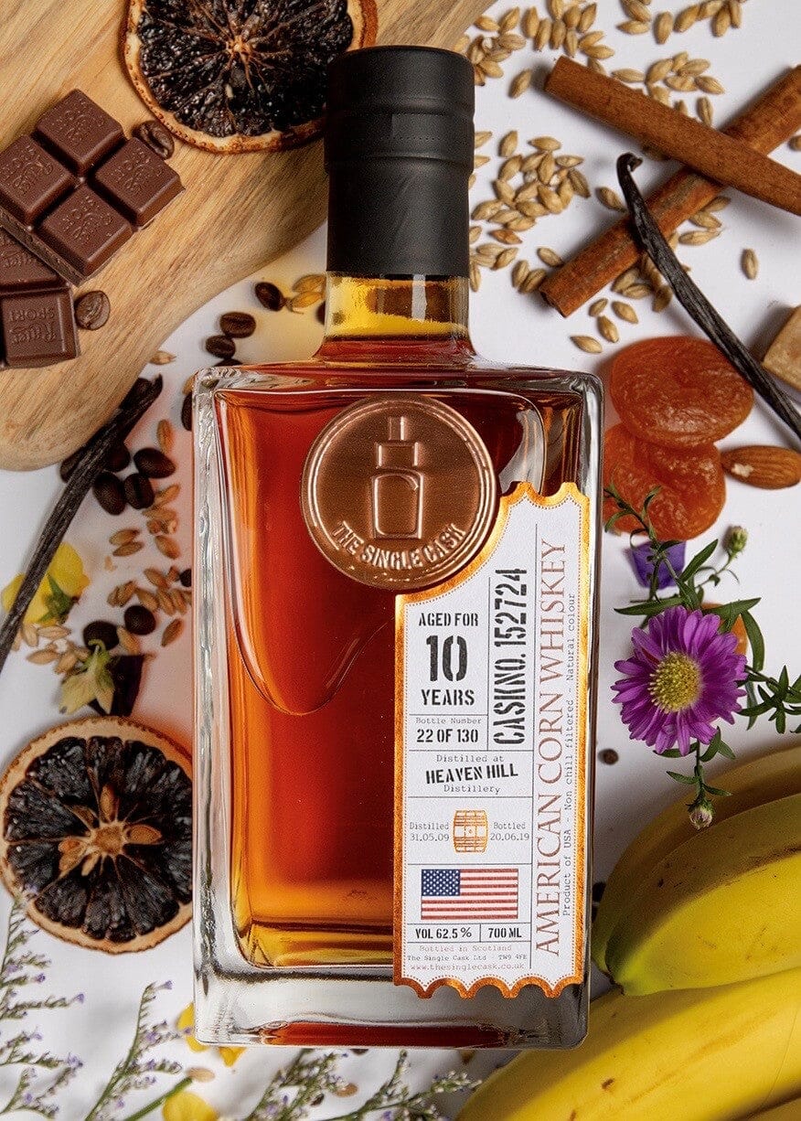 Heaven Hill 10 year old Kentucky bourbon whiskey