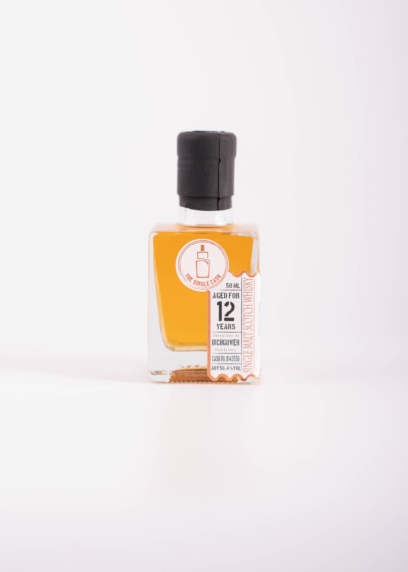 Inchgower 12 years old 50ml whisky (cask 814355B)