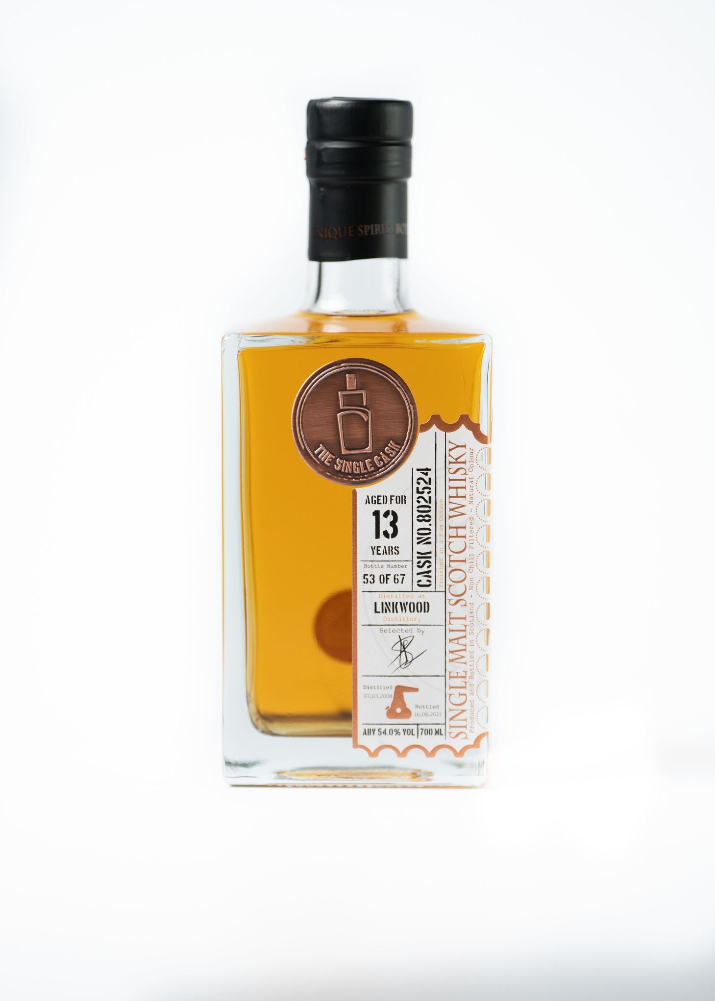 Linkwood 13 years old scotch whisky (Cask 802524) by The Single Cask