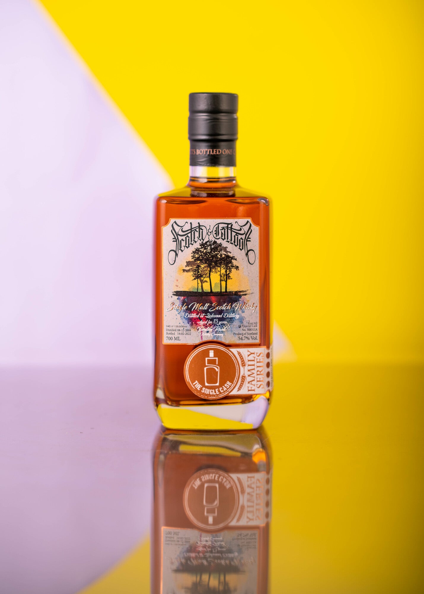 Linkwood single cask scotch whisky from scotch and tattoos