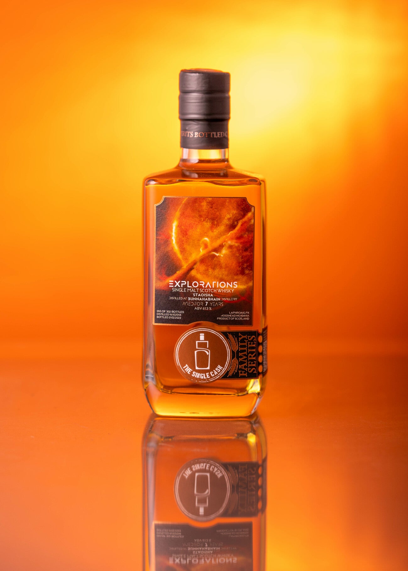 Staoisha Bunnahabhain single cask scotch whisky