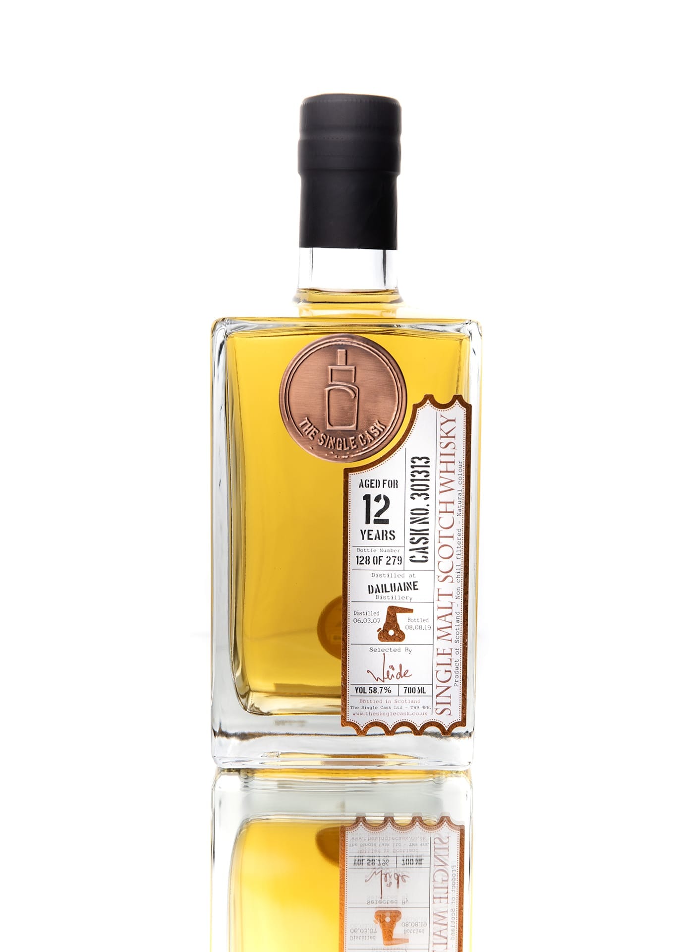 The Single Cask Dailuane 12 Year Single Malt Scotch Whisky
