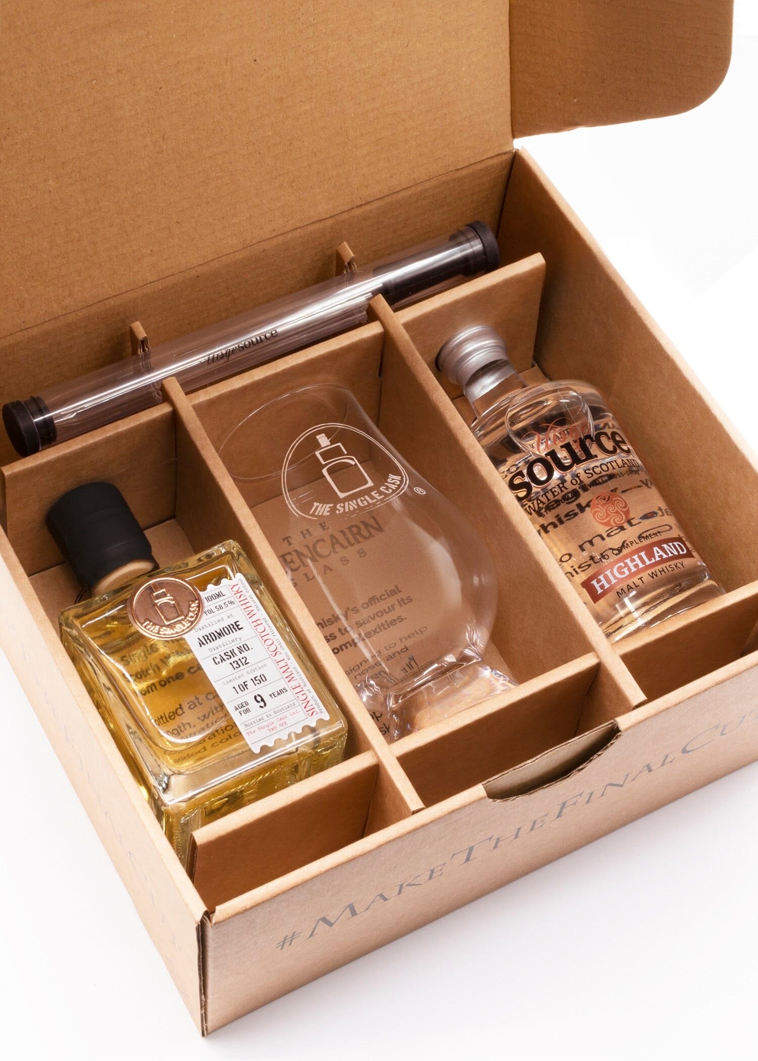 The Final Cut Highland whisky tasting set